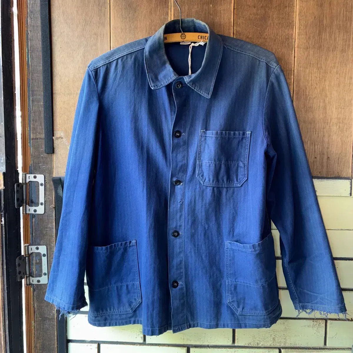 60-70s French Herringbone Work Jacket | 브랜드 중고거래 플랫폼
